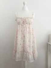 vintage liz lisa white & pink