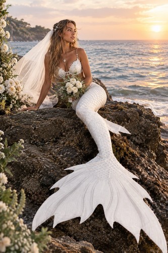 Wedding mermaid tail - wedding, for