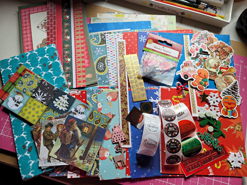 Christmas card kit - christmas,
