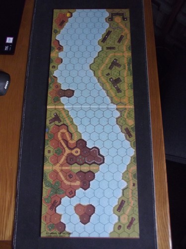Asl mounted map board - mounted,