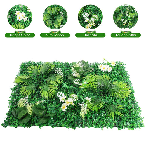 8pcs artificial greenery - 4/8pcs,