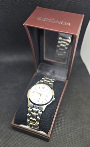 Mens sekonda quartz wristwatch - mens,