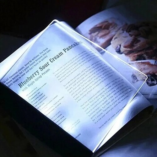 Led lightwedge book light - led,