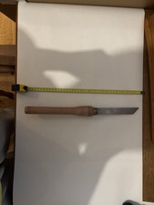 Wood turning Beading Parting Tool 5mm Wide 1inch Thick Stock. Grooved