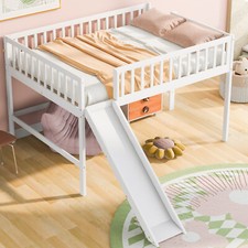 Full Size Low Loft Bed with