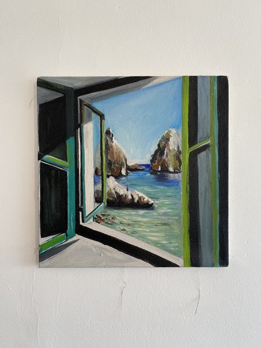 Acrylic canvas painting - canvas,