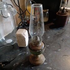 Old Antique Paraffin Lamp in
