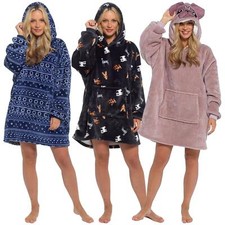 Oversized Hoodie Sherpa Fleece