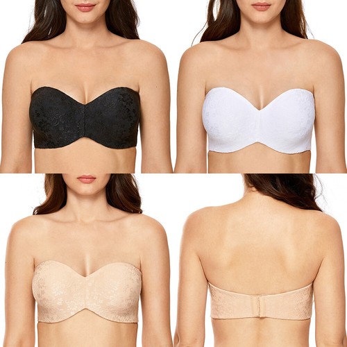 Strapless underwired halter - underwired,