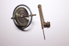 Brass vintage Helix compass -