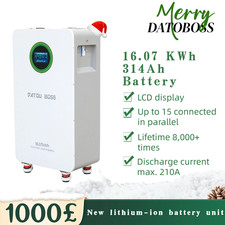 16.07kWh 48V 314Ah  LiFePO4