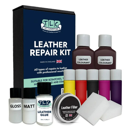 Oxblood leather repair kit for - oxblood,