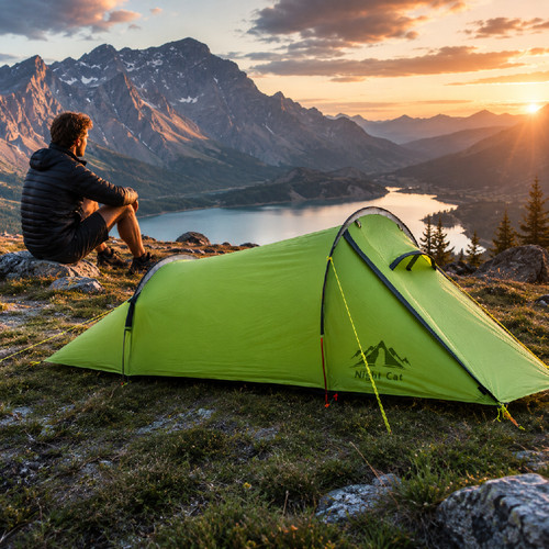 Trekking tunnel tent man - tunnel,