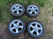 Mazda MX5 Mk2 NB California Alloy Wheels - Spider 6.5J x 15” 5 Spoke Set of 4