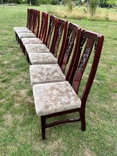 Set of 8 Dining Chairs with