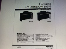 Yamaha cvp 605b service manual - yamaha,