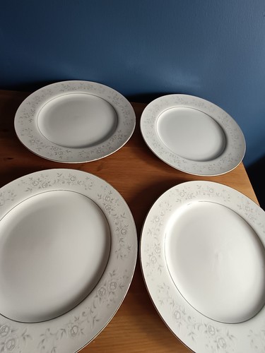 Fine china platinum - platinum, rose