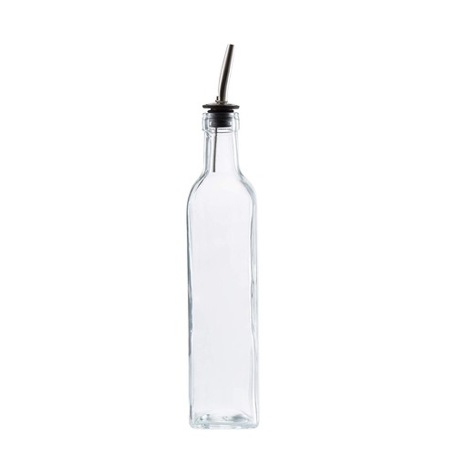 Oil bottle 500ml glass - oil,