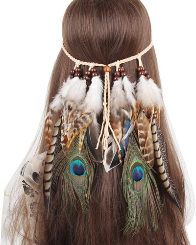 Indian feather headdress - feather,