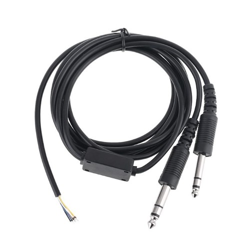 Diy aviation headset line cord - aviation,