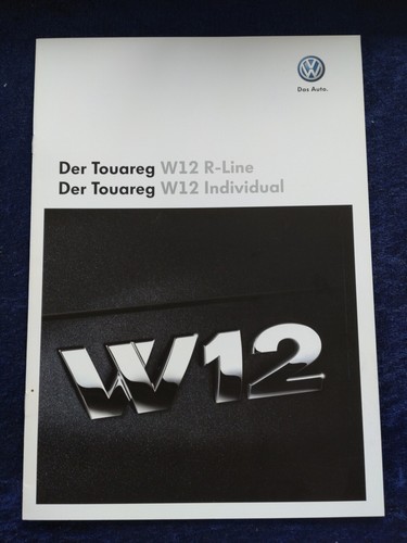 Touareg type w12 r line - type, r-line