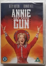 ANNIE GET YOUR GUN - BETTY HUTTON, HOWARD KEEL - REG 2 PAL DVD - NEW & SEALED