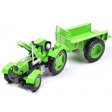 Farm Tractor Toy with Tipping Trailer Diecast Farm Toys Vehicle for Boys Kids