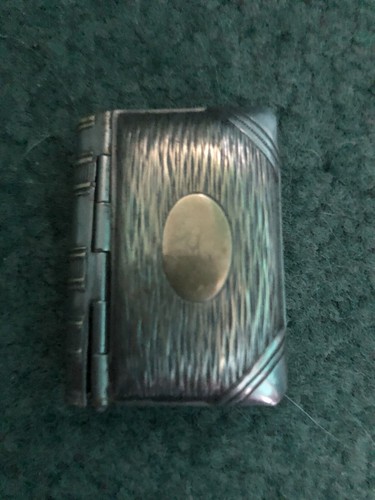 Plated metal book - plated, shaped