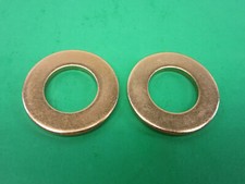 2) #12 BRASS Thrust Washer