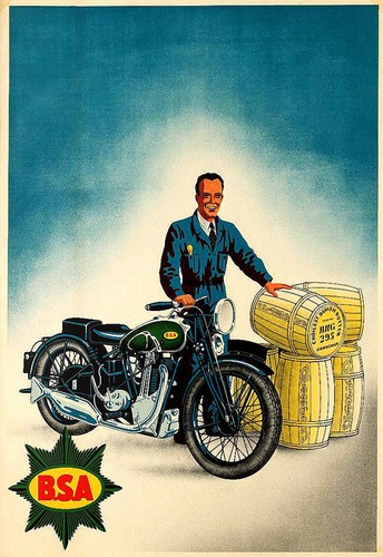 Motorbike bike bsa - motorbike,