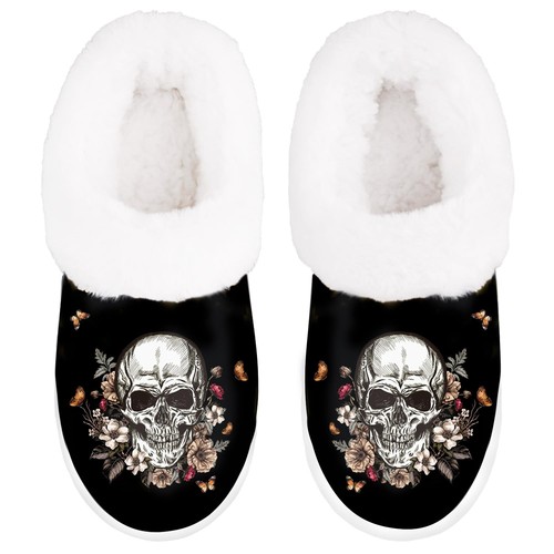 Loong design skull slippers - loong,