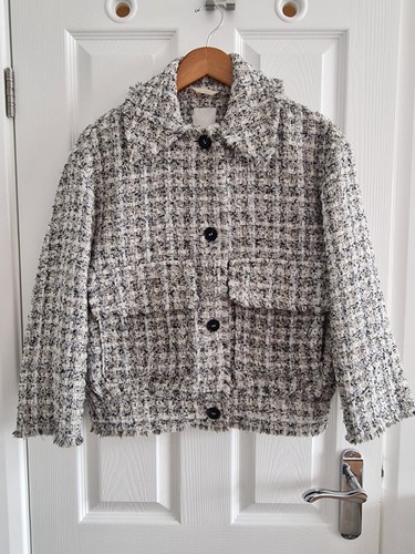Black and white - h&m, tweed