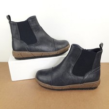 Pavers Womens Boots UK 6 Navy