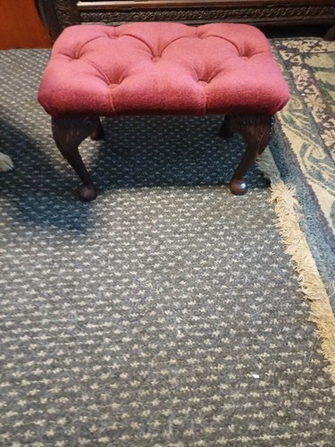 Lovely vintage footstool - ,