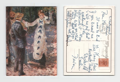 Postcard the swing - postcard,