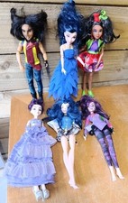 6 x Disney Descendants Fashion Doll Bundle Mattel Clothes Isle Lost Jay Vintage 
