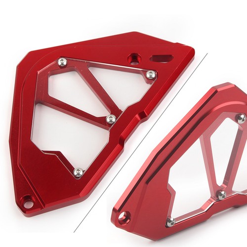 Red sprocket cover chain guard - cover,
