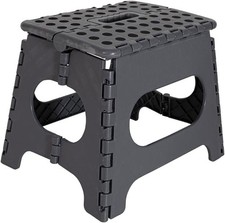 BARGAIN FACTORY Super Strong Folding Step Stool - 11" - Used