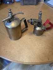 Vintage  blowlamp/blowtorch brass and pump sprayer  nice cond