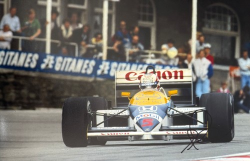 Nigel mansell hand signed - nigel,