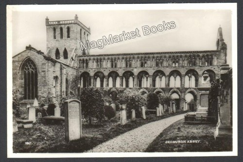 Vintage postcard jedburgh - postcard,