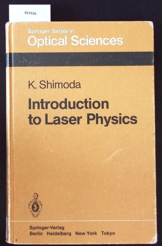 Introduction laser physics - to,