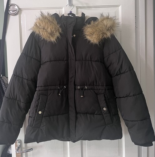 Nutmeg black padded puffa - nutmeg,