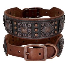 Genuine Leather Dog Collar
