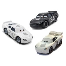Disney Pixar Cars n°84 White Apple Car 1:55 Metal Diecast Toys Modèle Loose Neuf