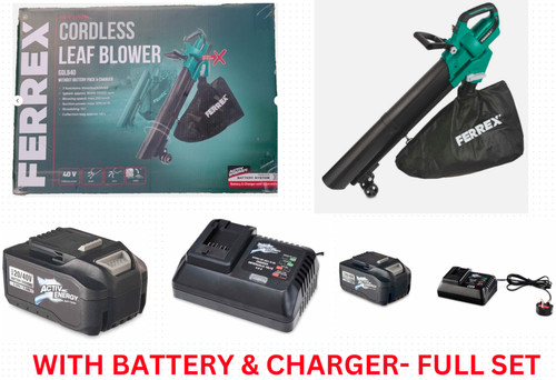Ferrex 40v cordless leaf - 40v,