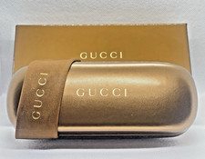 Original GUCCI vintage Case Gucci new Design Glasses Sunglasses Hard case Gold