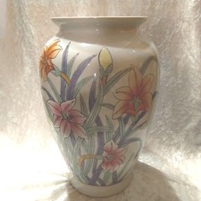 Large White Floral Decorative