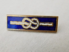 Vintage Girl Guide Leader 20 Year Long Service Enamel Badge VGC 31 x 9 mm