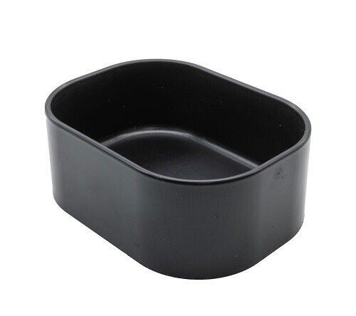 White python water bowl black - python,
